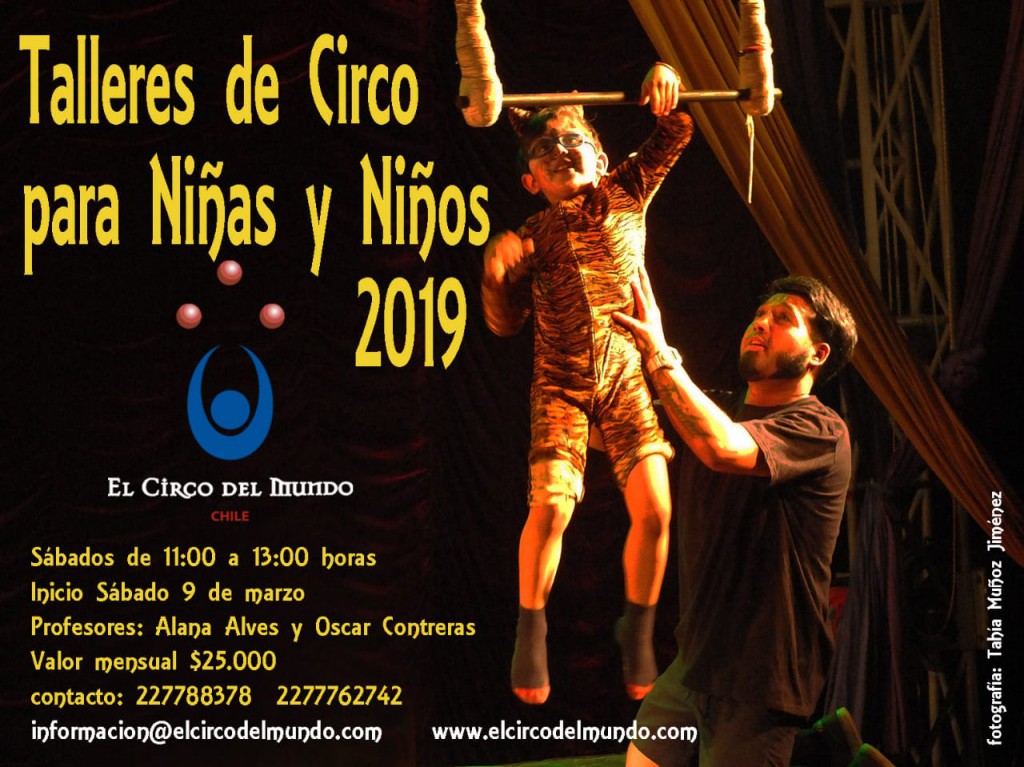 talleres circo noños 2019