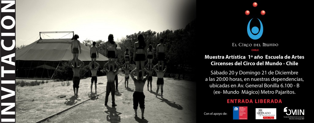 INVITACION MUESTRA ARTISTICA 1 AÑO EACCDM